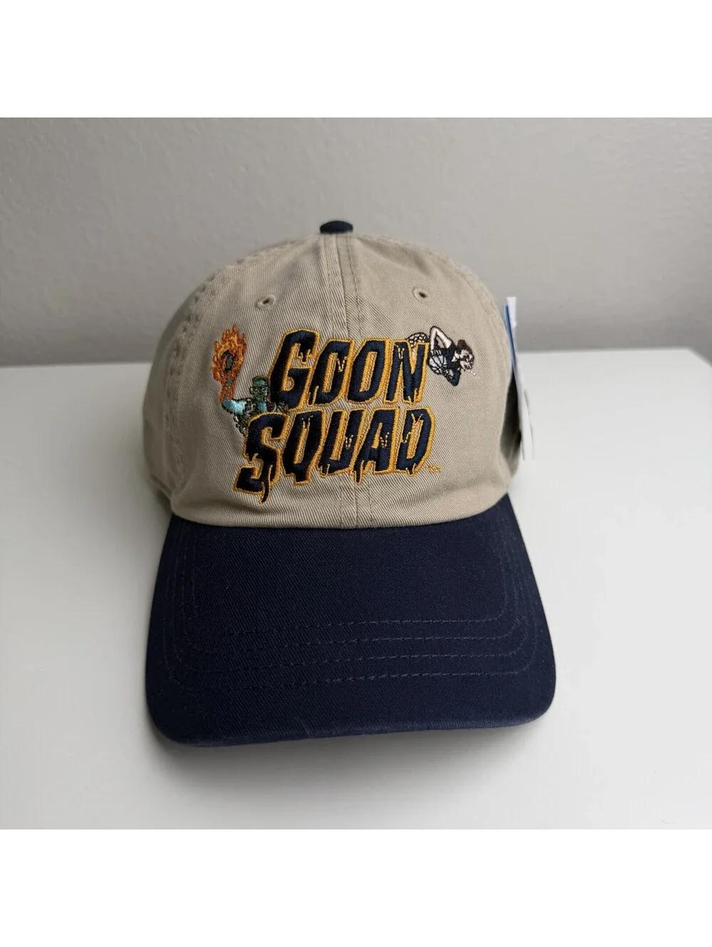 Space Jam A New Legacy Goon Squad Embroidered Strapback Hat Navy New With Tags